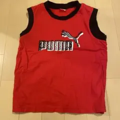 PUMA 赤 ノースリーブ タンクトップ