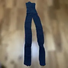 ブラック黒のラメ入りタイツ