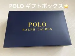 POLO ポロラルフローレン ギフト用ボックス 紺ネイビー　箱