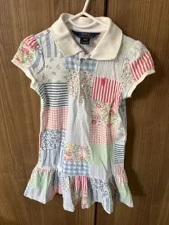 Polo Ralph Lauren パッチワークワンピース 半袖