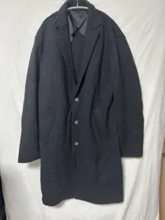 <値下げ可>グローバルワーク　チェスターコート　ダークグレー　Lサイズ　(秋冬)
