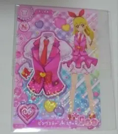 アイカツ　アンコール　星宮いちご　 ピンクステージベスト
