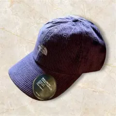 【USモデル・新品】 ノースフェイス コーデュロイ キャップ ネイビー