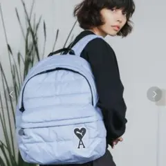 PUMA × AMI PARIS コラボ バックパック リュック サックスブルーのサムネイル