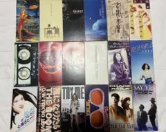 邦楽CDシングル18枚、井上陽水 、CHAGE & ASKA 、大黒摩季など