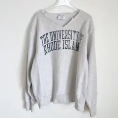 [Champion] 単色青タグ ヴィンテージ トレーナー スウェット (XL)