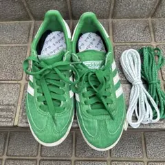 美品⭐︎adidas originals スペシャルモデル　スニーカー　緑　23㎝