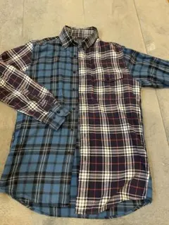 OLD UNIQLO チェック柄フランネルシャツ L