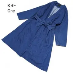 KBF ケービーエフ デニムジャケット ユッタリ体型カバー Fのサムネイル