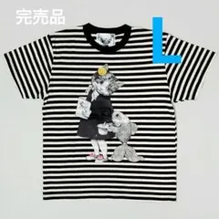 ヒグチユウコさん　ボリス雑貨店　 Tシャツ　しましまダブルロングギュス　 L ボリス雑貨店 Tシャツ しましまダブルロングギュス XL ヒグチユウコ