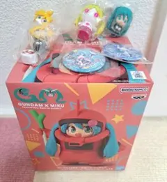 シャアザクぐるみ 初音ミク ver. 初音ミク 鏡音レン カイト セット