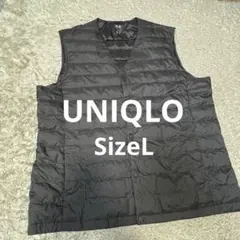 ユニクロ ウルトラライトダウン ダウンベスト インナーダウン メンズ L