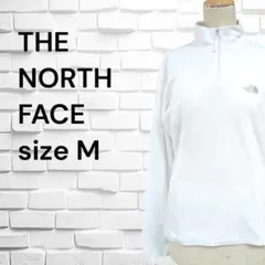 ♡　THE NORTH FACE　ハーフジップフリース　M　ホワイト