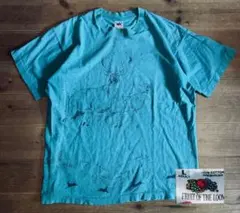 Tシャツ 古着 90s Fruit of the Loom フルーツ 両面 シカ