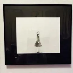 青江鞠 Poetique ピエゾグラフ 鍵 絵画 額縁 版画 アート インテリア
