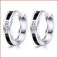 ピアス メンズ レディース フープピアス シルバー925 金アレ対応 <C91>