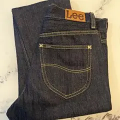 Lee ダークブルーデニム ストレートレッグ