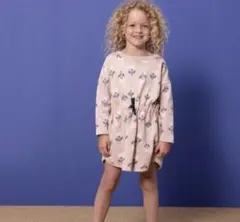 プチバトー 花柄ワンピース 3ans/95cm