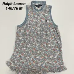 Ralph Lauren 花柄 ノースリーブシャツ140/76 M タンクトップ