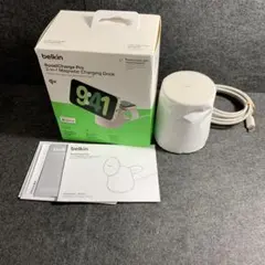 ジック品　Belkin Boostcharge Pro 2-in-1 サンド