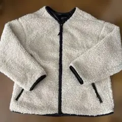 シンプリシテェ SIMPLICITE ボアジャケット ブルゾン 白