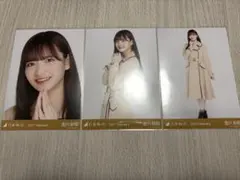 乃木坂46 生写真 岩本蓮加 パステルコート セミコンプ ヨリ ヒキ 3枚