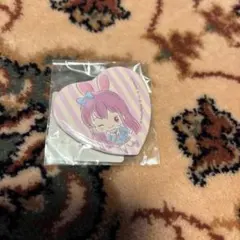 ハート型キャラクター缶バッジ