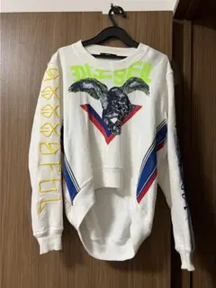 DIESEL グラフィックカットアウトスウェット