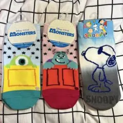 モンスターズインク スヌーピー 靴下