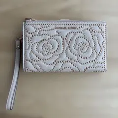 ❤*︎様 MichaelKors 長財布 スマホウォレット リストレット スタッ