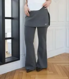 Layered flare pants/レイヤードフレアパンツ