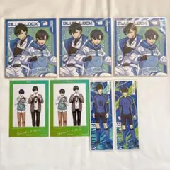 ブルーロック 潔世一 糸師凛 色紙 ブロマイド ステッカー