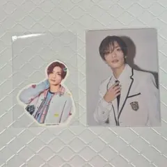 【匿名配送】なにわ男子 HARDWORK トレカ ステッカー 高橋恭平