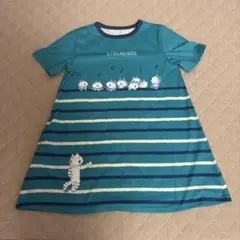 11ぴきのねこ チュニック 半袖 ポケット付きＦサイズ