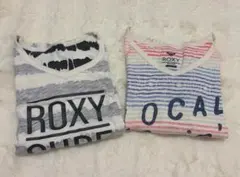 ROXY SURF CLUB ボーダーTシャツ 2枚セットのサムネイル