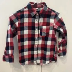 無印　キッズ長袖シャツ　120