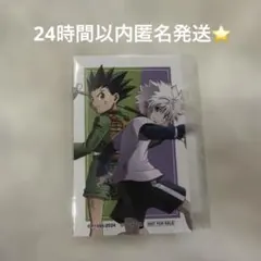HUNTER ハンター アニメイト特典 ゴン キルア イラストカード 闘う背中