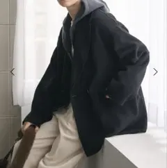 新品　リバーテーラードミドルコート