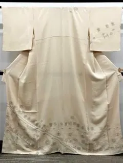 正絹訪問着 新品 仮エバ 未仕立て品 - メルカリ