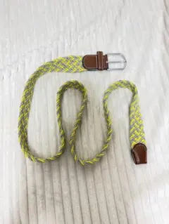 編み込みベルト