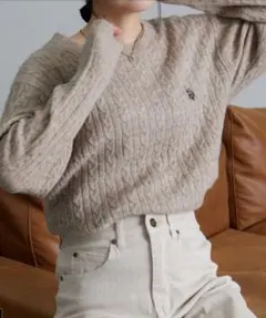 U.S. POLO ASSN.　ニット M