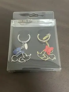 東京ディズニーリゾート ミッキー＆ミニー ペアキーチェーン