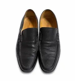 UNITED ARROWS イタリア製 レザーローファー 42 黒のサムネイル