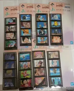 一番くじ ワンピース ドラマティックメモリーズ J賞 ステッカーセット 全8種