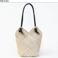 ヴィオラドーロ かごバッグ アバカ メッシュ VIOLAd'ORO V8486