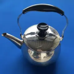 直火用/ステンレス製 やかん ケトル シルバー/中古のサムネイル