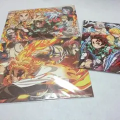 特価！！鬼滅 無限列車 特典 イラストカード【新品・未開封】3点セット レア