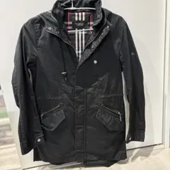 BURBERRY BLACK LABEL フード付きジャケット M ブラック