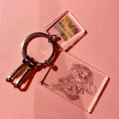 鬼滅の刃 原画展 クリアベースキーホルダー 禰豆子 善逸