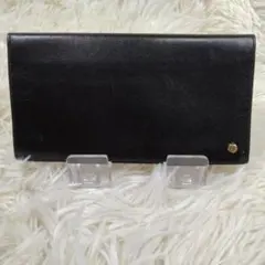 Aigner レザー 長財布 札入れ ドイツ製 ブラックのサムネイル